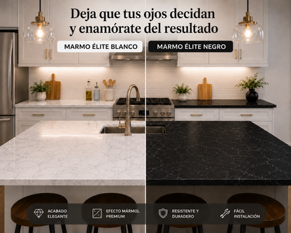 Marmo Élite | Vinilo Adhesivo Premium Efecto Mármol (10m x 60cm)