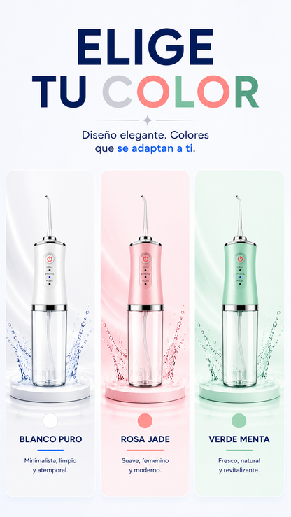 Irrigador Bucal Profesional — Limpieza Dental Profunda